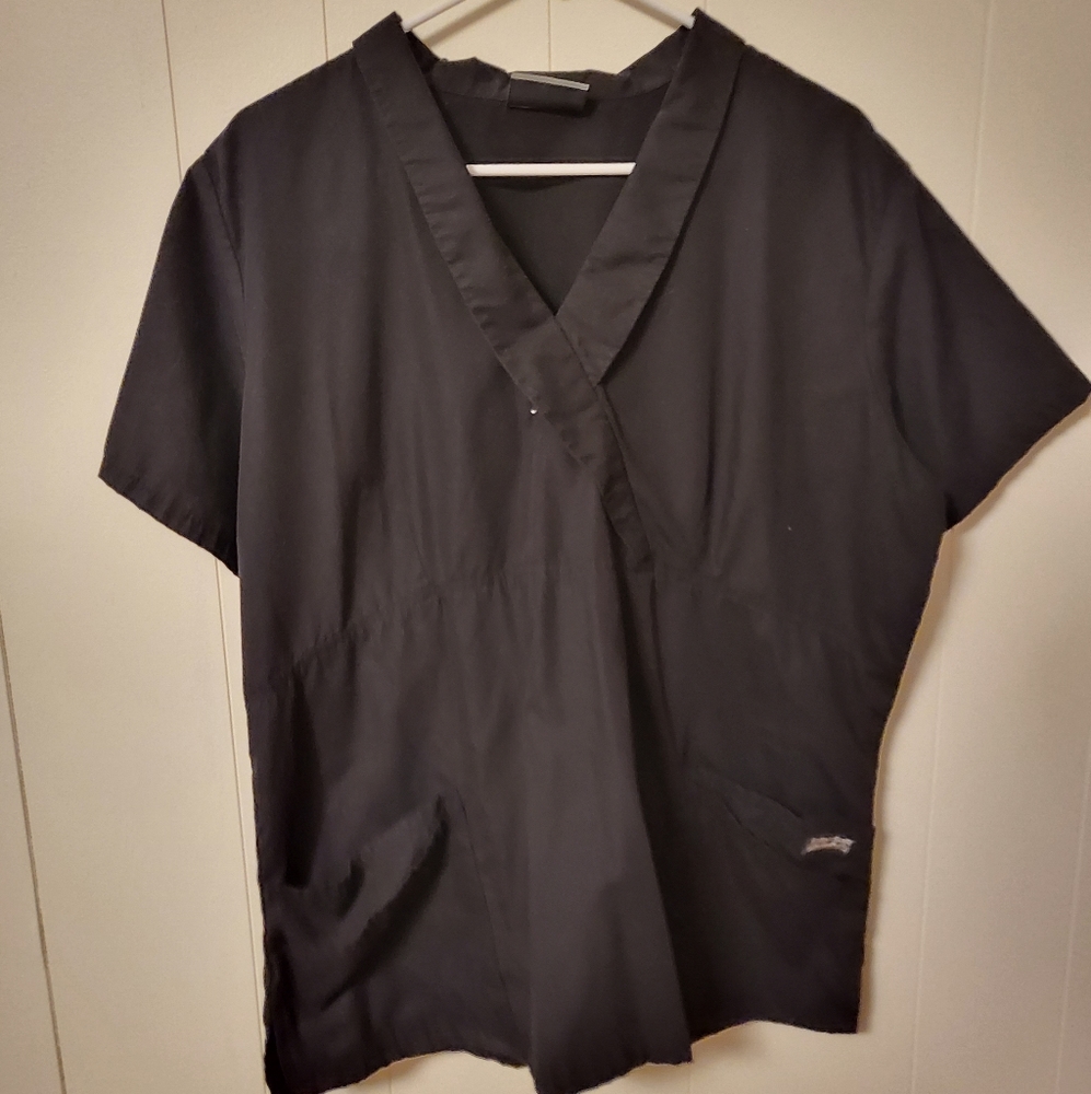 Black Scrub Top